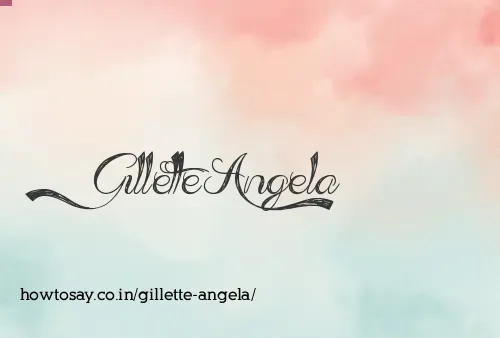 Gillette Angela