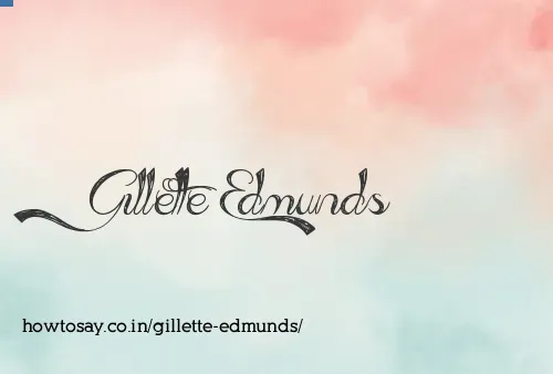 Gillette Edmunds