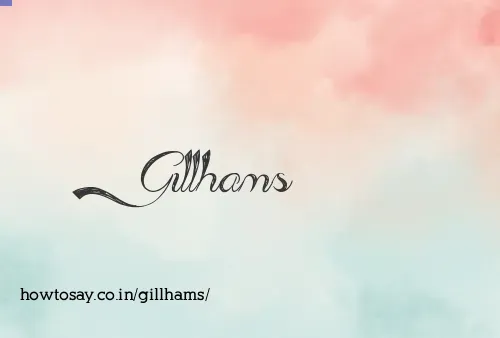 Gillhams