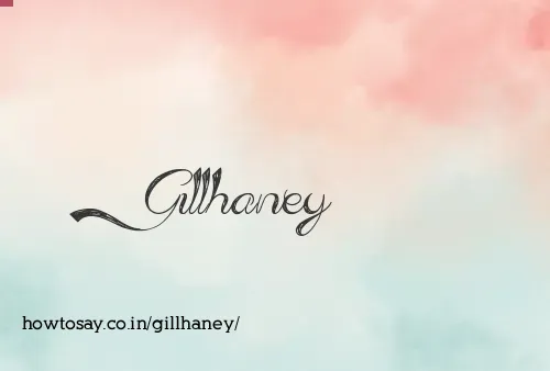 Gillhaney