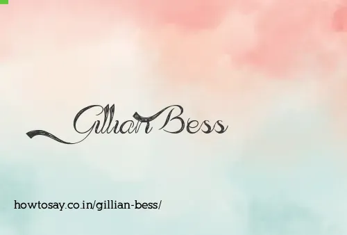 Gillian Bess