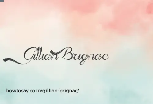 Gillian Brignac
