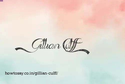 Gillian Culff