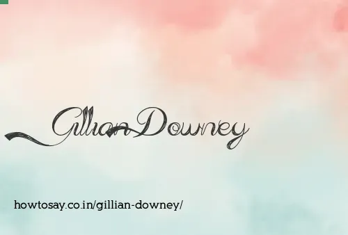 Gillian Downey