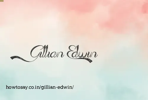 Gillian Edwin