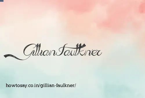 Gillian Faulkner