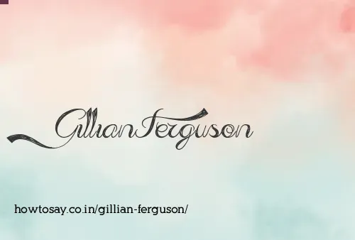 Gillian Ferguson