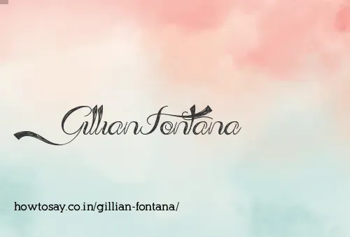 Gillian Fontana