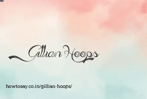 Gillian Hoops