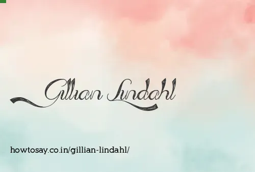 Gillian Lindahl