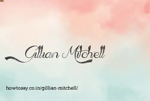 Gillian Mitchell