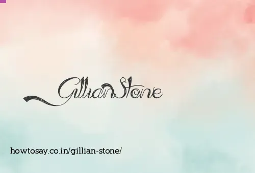 Gillian Stone