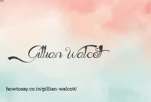 Gillian Walcott
