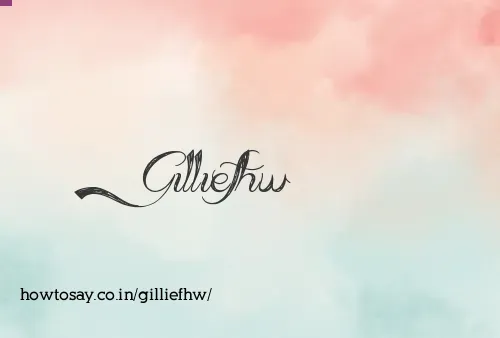 Gilliefhw