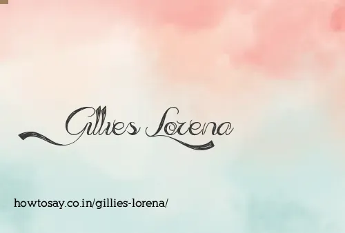Gillies Lorena