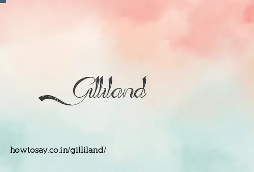 Gilliland