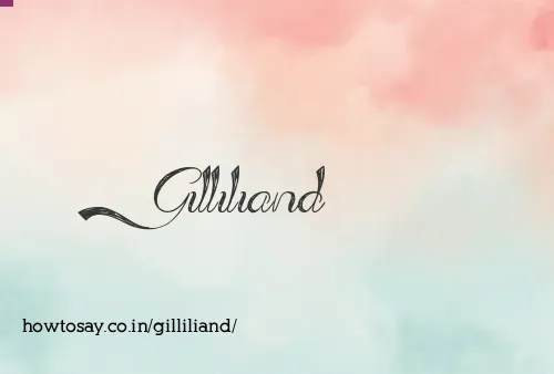 Gilliliand