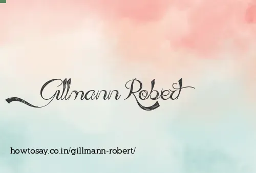Gillmann Robert