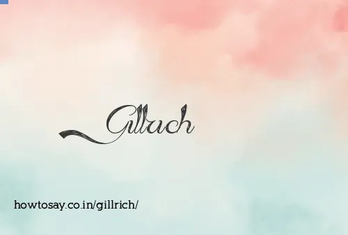 Gillrich