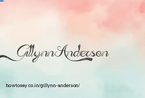Gillynn Anderson