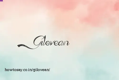 Gilovean