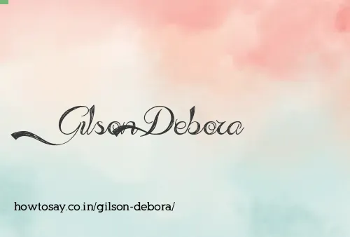 Gilson Debora