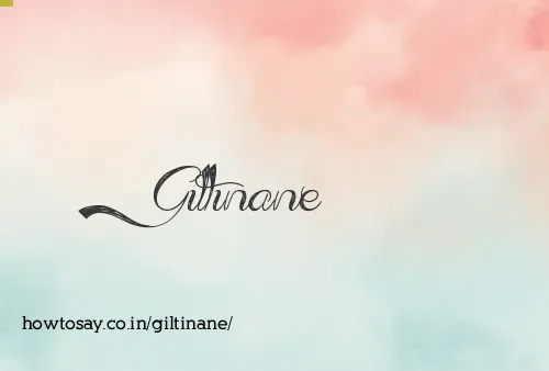 Giltinane