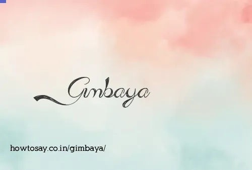Gimbaya