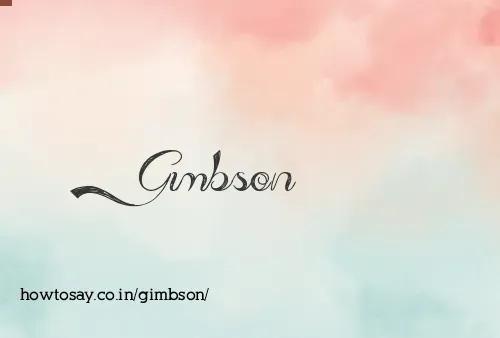 Gimbson