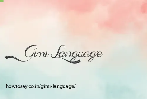 Gimi Language
