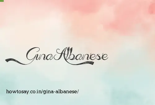 Gina Albanese