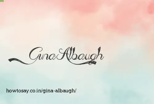 Gina Albaugh
