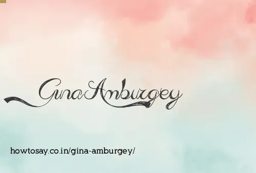 Gina Amburgey