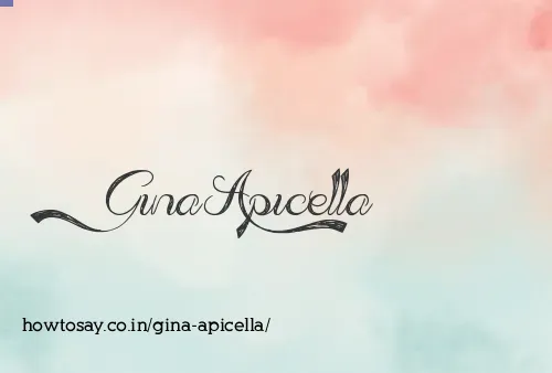 Gina Apicella