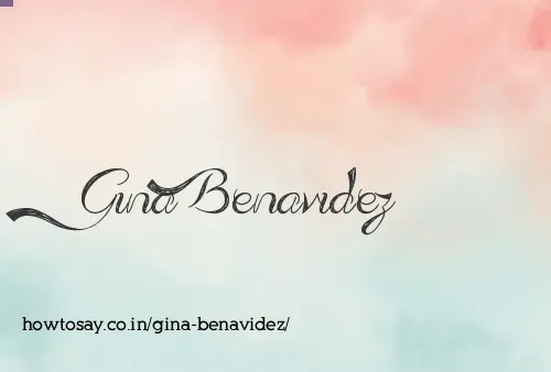 Gina Benavidez
