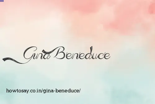 Gina Beneduce