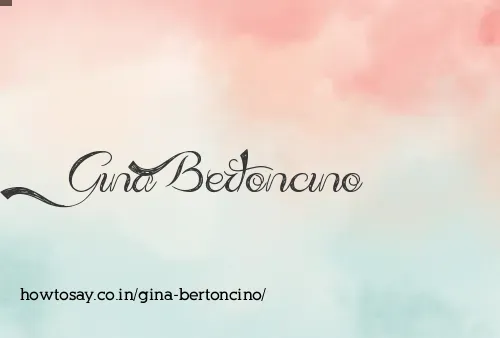 Gina Bertoncino