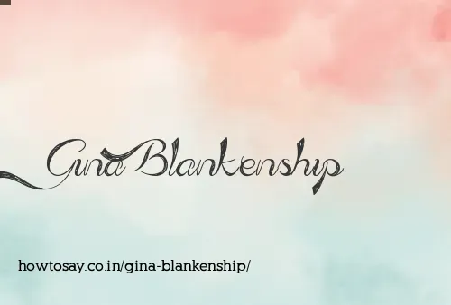 Gina Blankenship