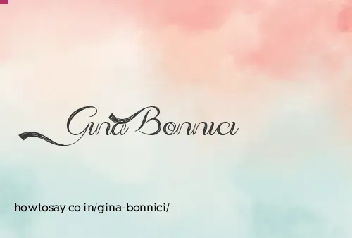 Gina Bonnici
