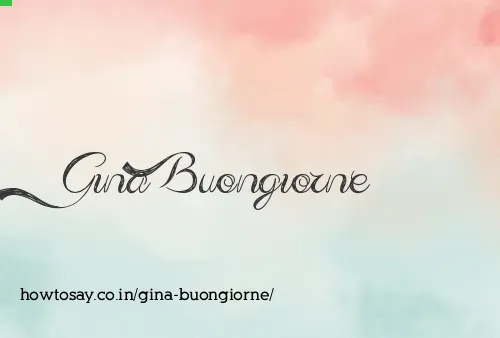 Gina Buongiorne