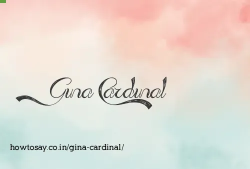 Gina Cardinal
