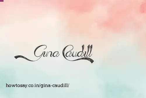 Gina Caudill