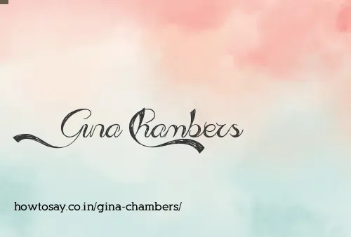 Gina Chambers