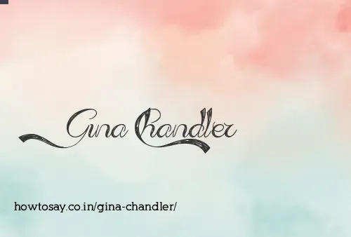 Gina Chandler