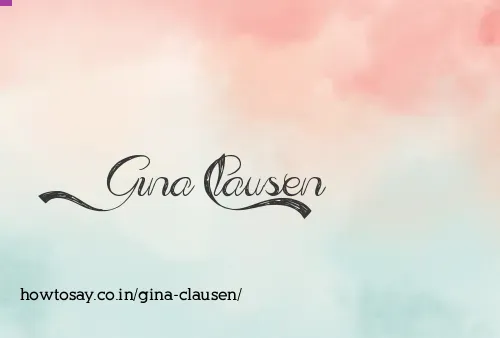 Gina Clausen