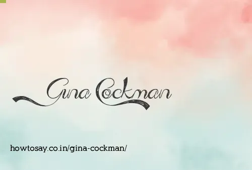 Gina Cockman