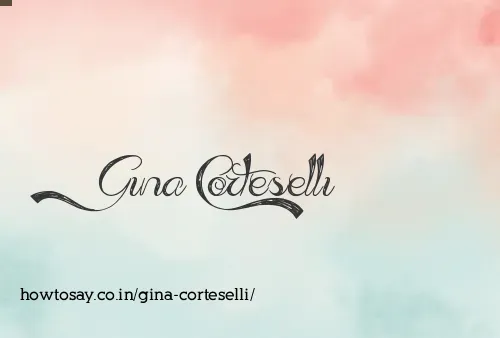 Gina Corteselli