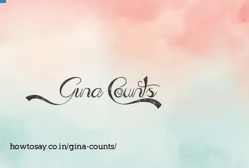 Gina Counts