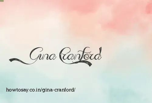 Gina Cranford