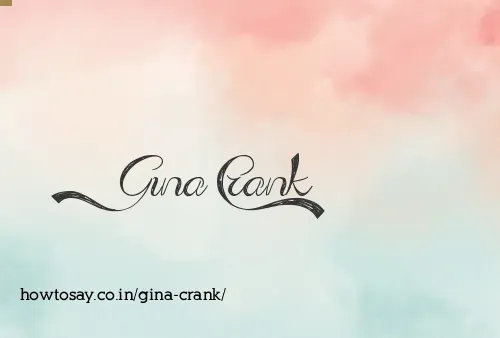 Gina Crank